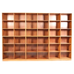 Mogens Koch, Set of 6 of Bookcases in Mahogany, Rud. Rasmussen, Denmark, 1940s