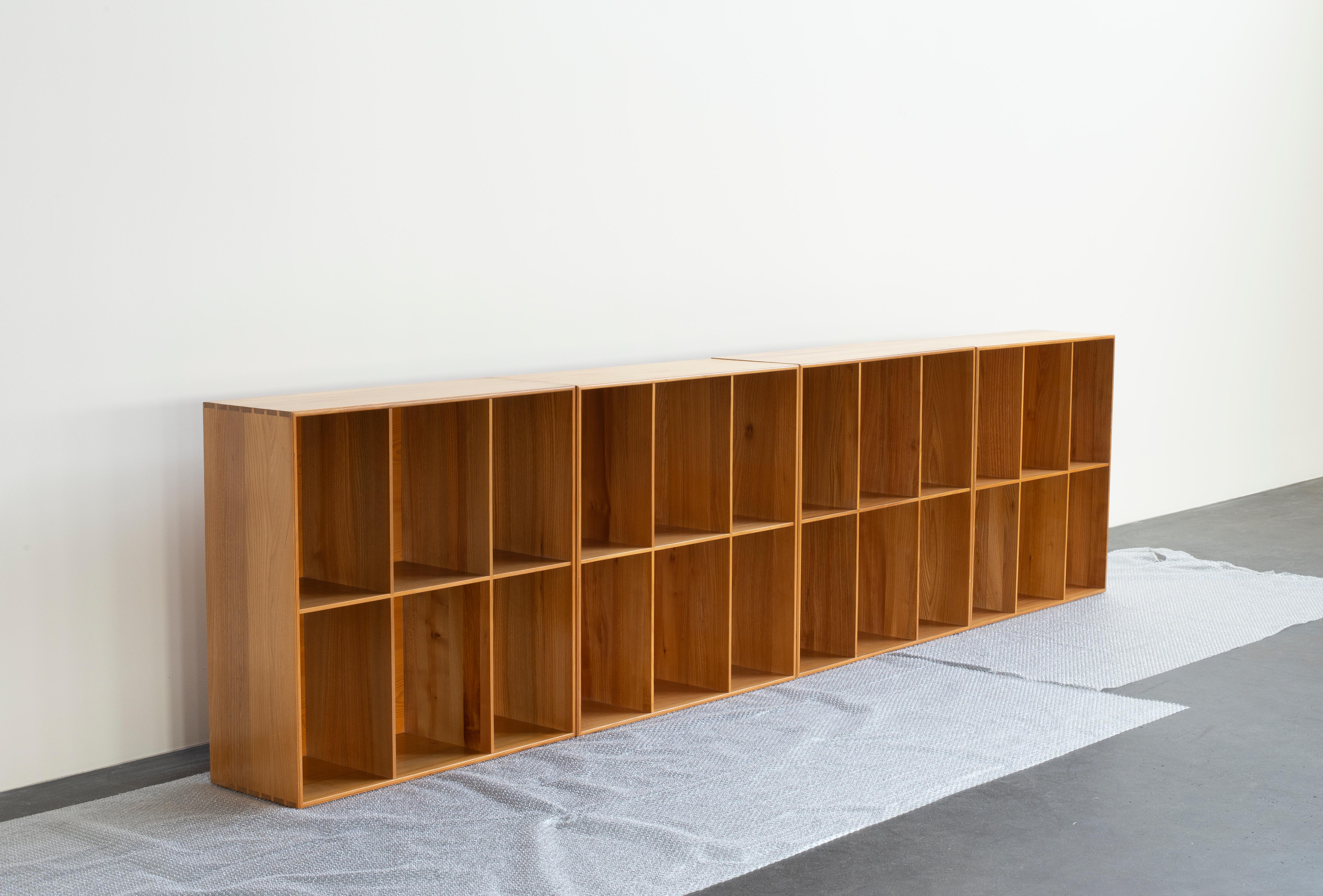 Danish Mogens Koch Set of Four Bookcases for Rud Rasmussen