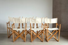 Mogens Koch Satz von sechs Klappstühlen