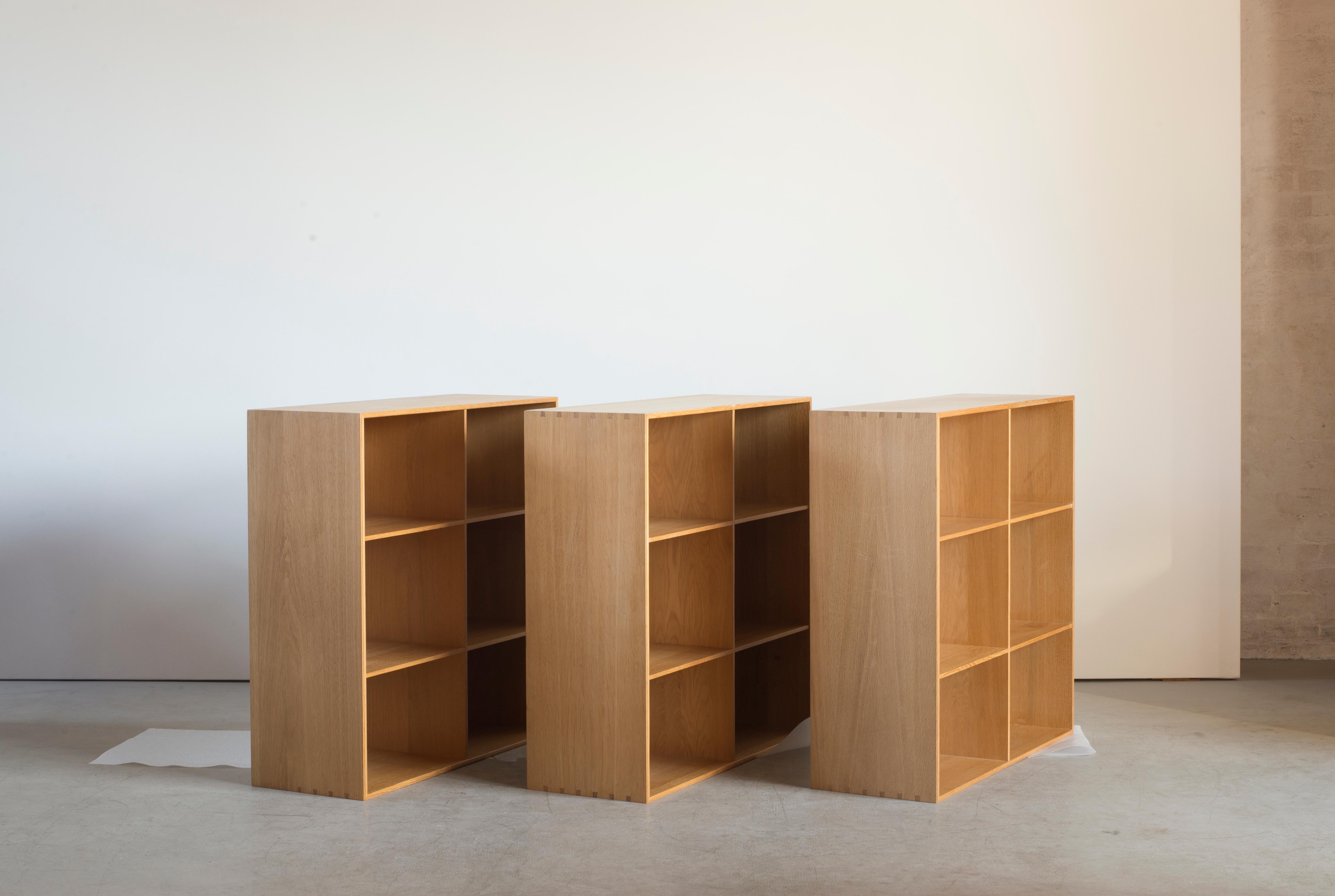Scandinavian Modern Mogens Koch Set of Three Bookcases for Rud Rasmussen