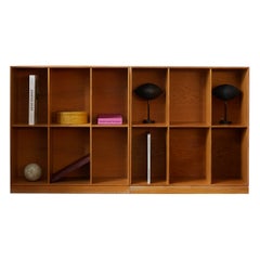Mogens Koch Solid Oak Modular Bookcases