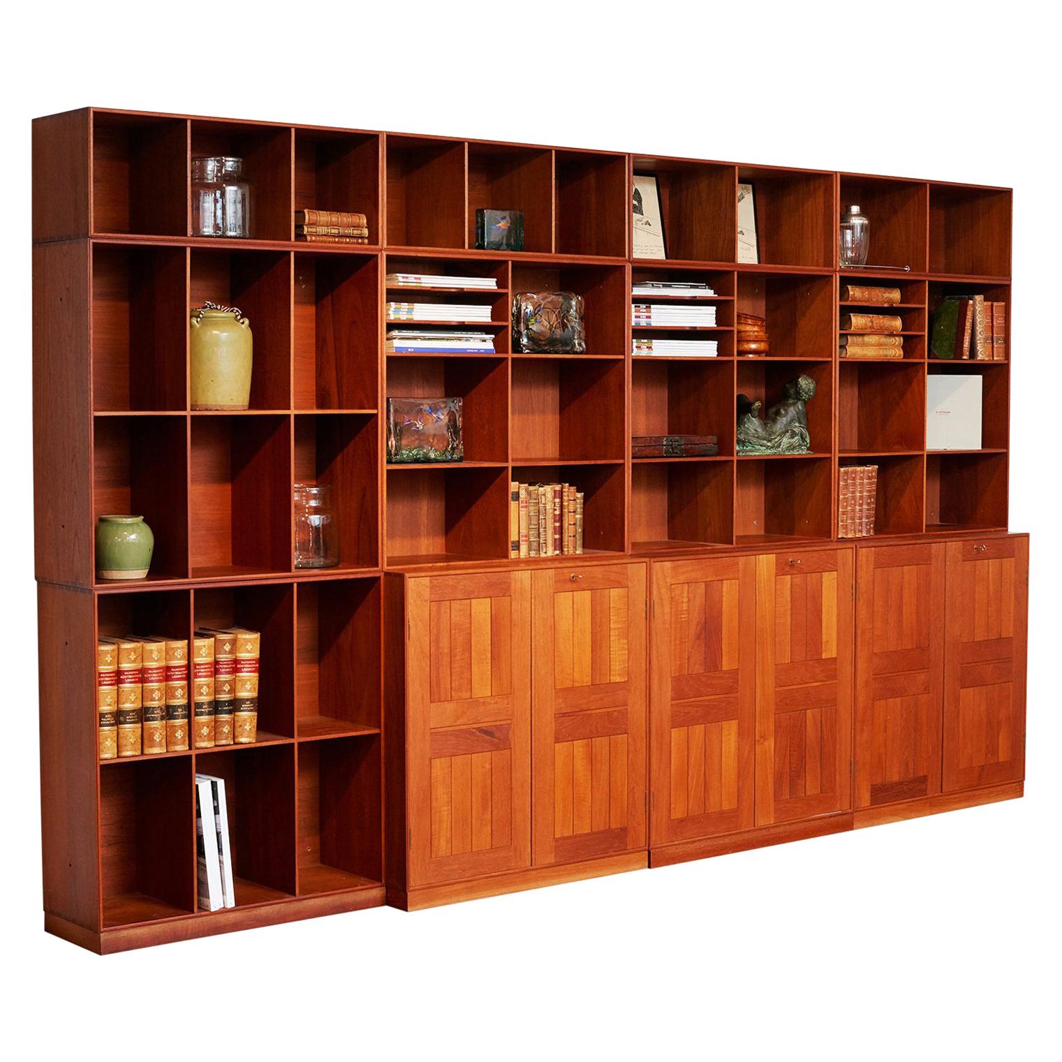 Mogens Koch Teakwood Bookcase System