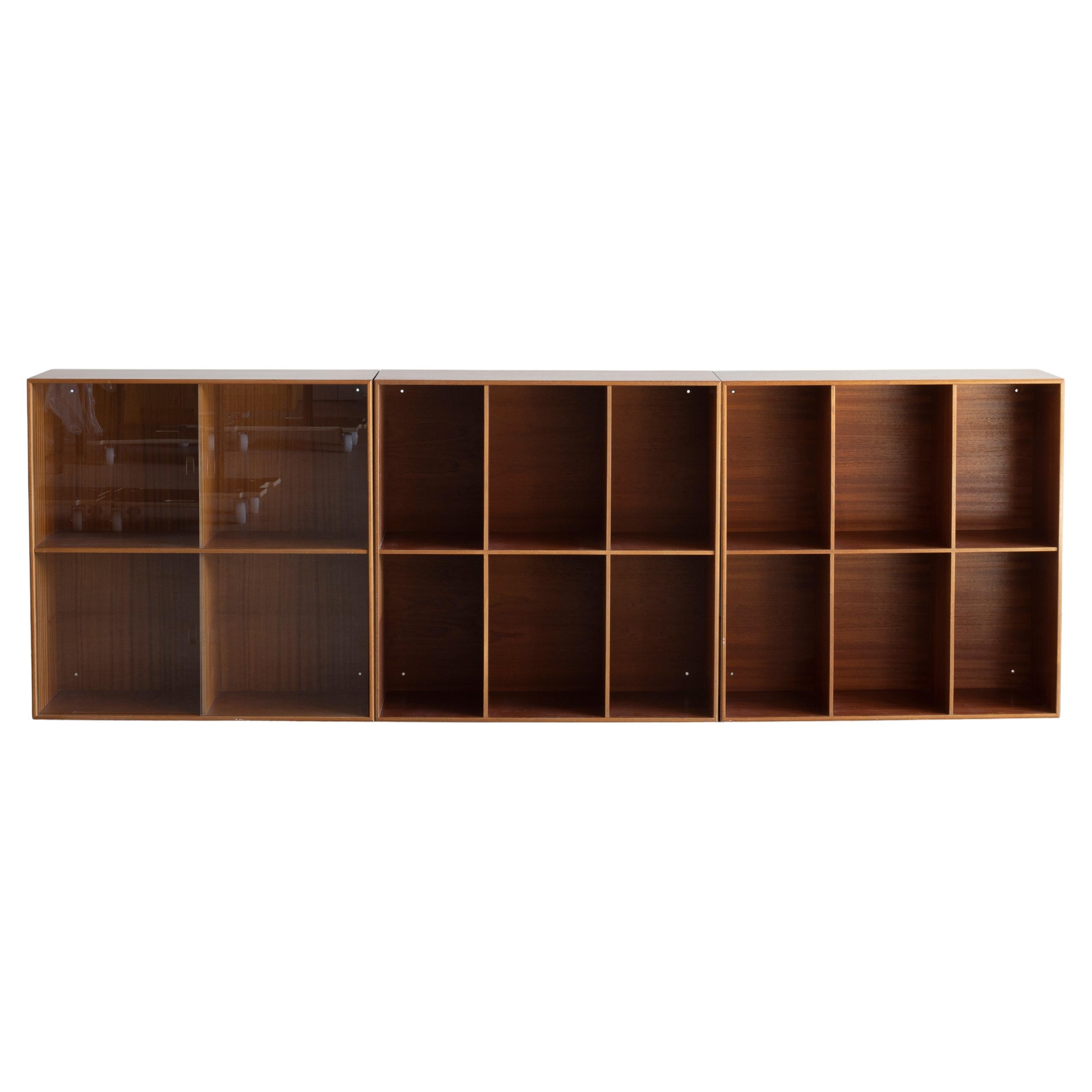 Mogens Koch Three Bookcases in Mahogany for Rud, Rasmussen For Sale