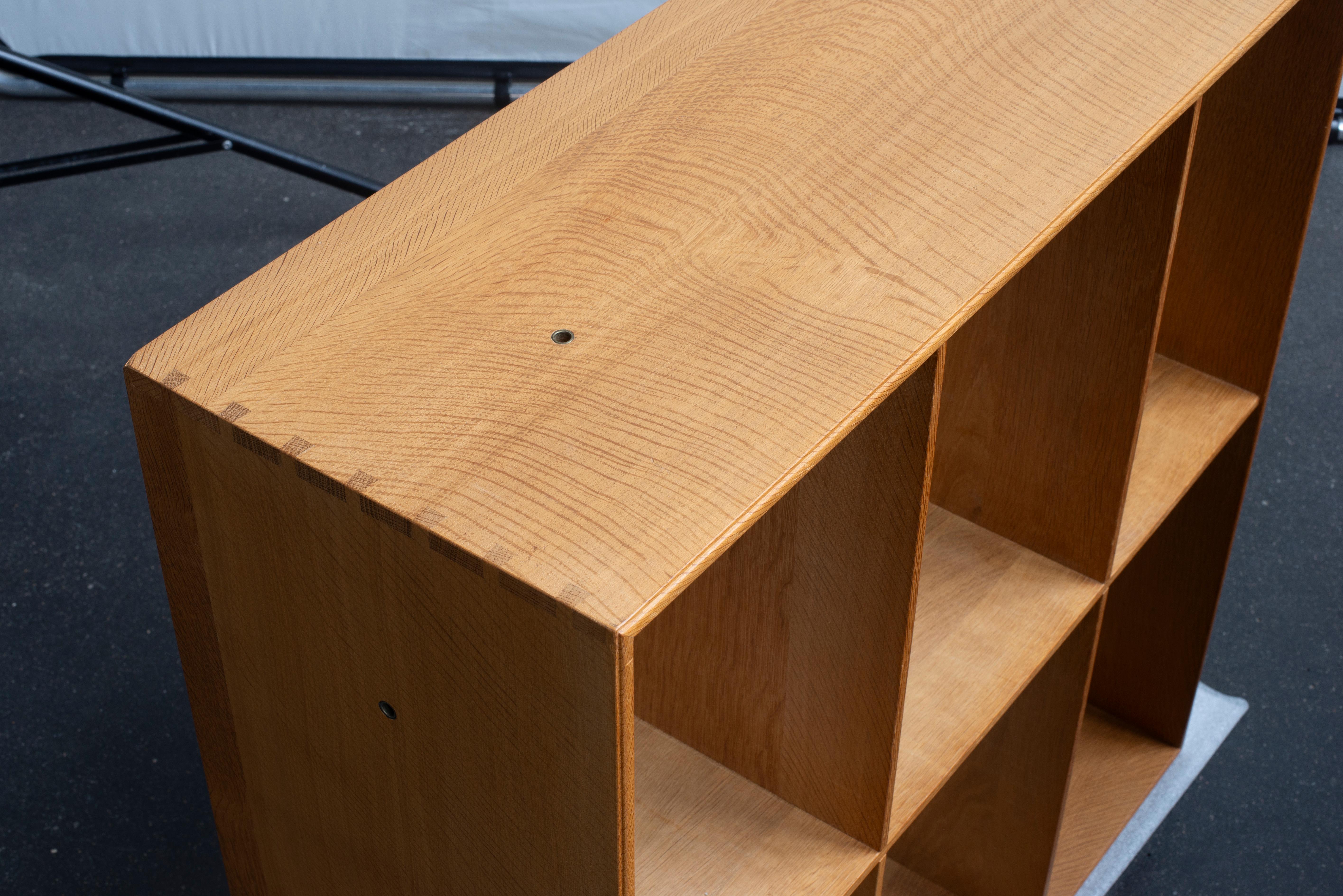 Mogens Koch Tres estanterías de roble para Rud, Rasmussen Danés en venta