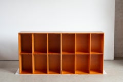 Due librerie in pino dell'Oregon di Mogens Koch per Rud. Rasmussen