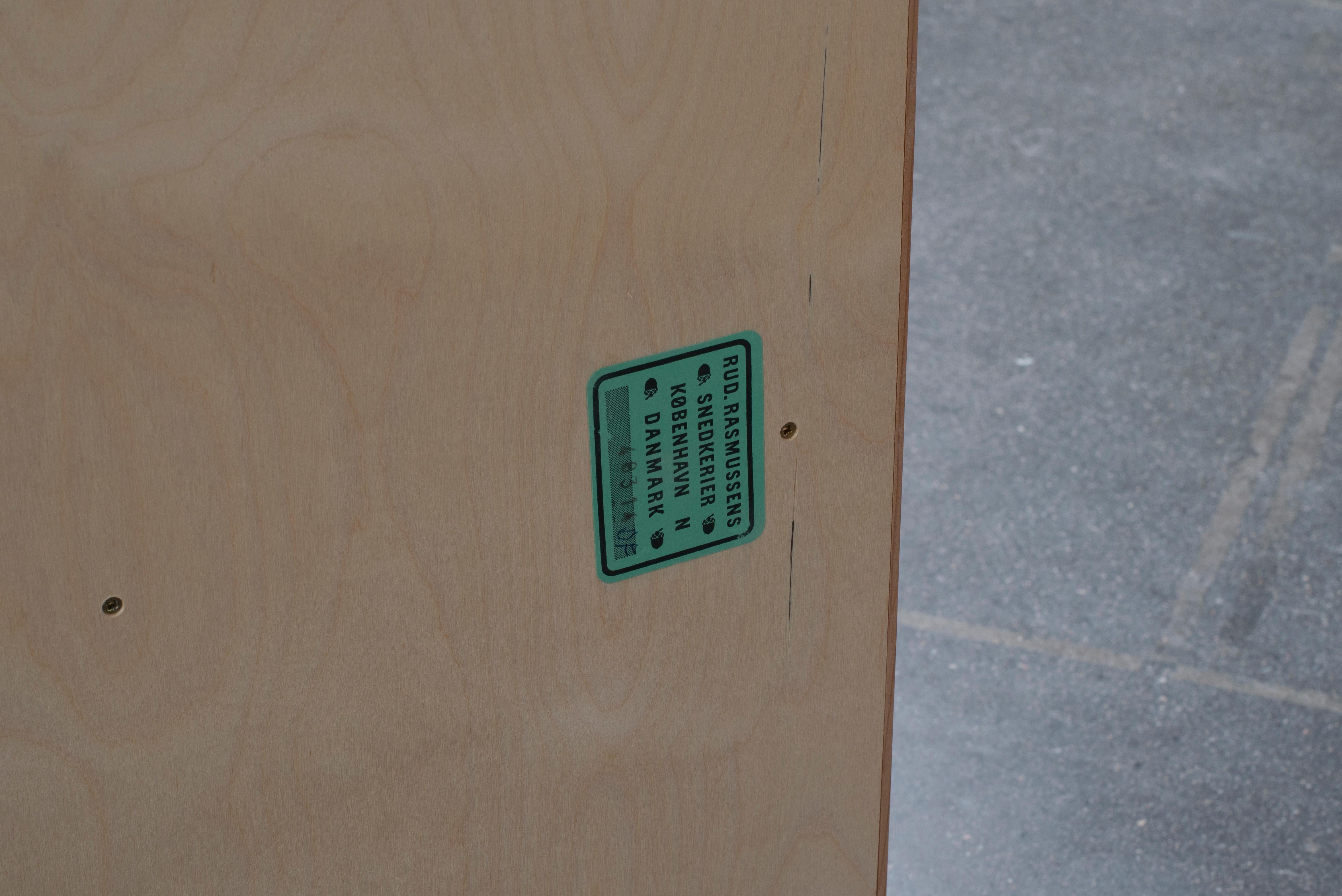 Due librerie in pino dell'Oregon di Mogens Koch per Rud. Rasmussen In condizioni buone in vendita a Copenhagen, DK