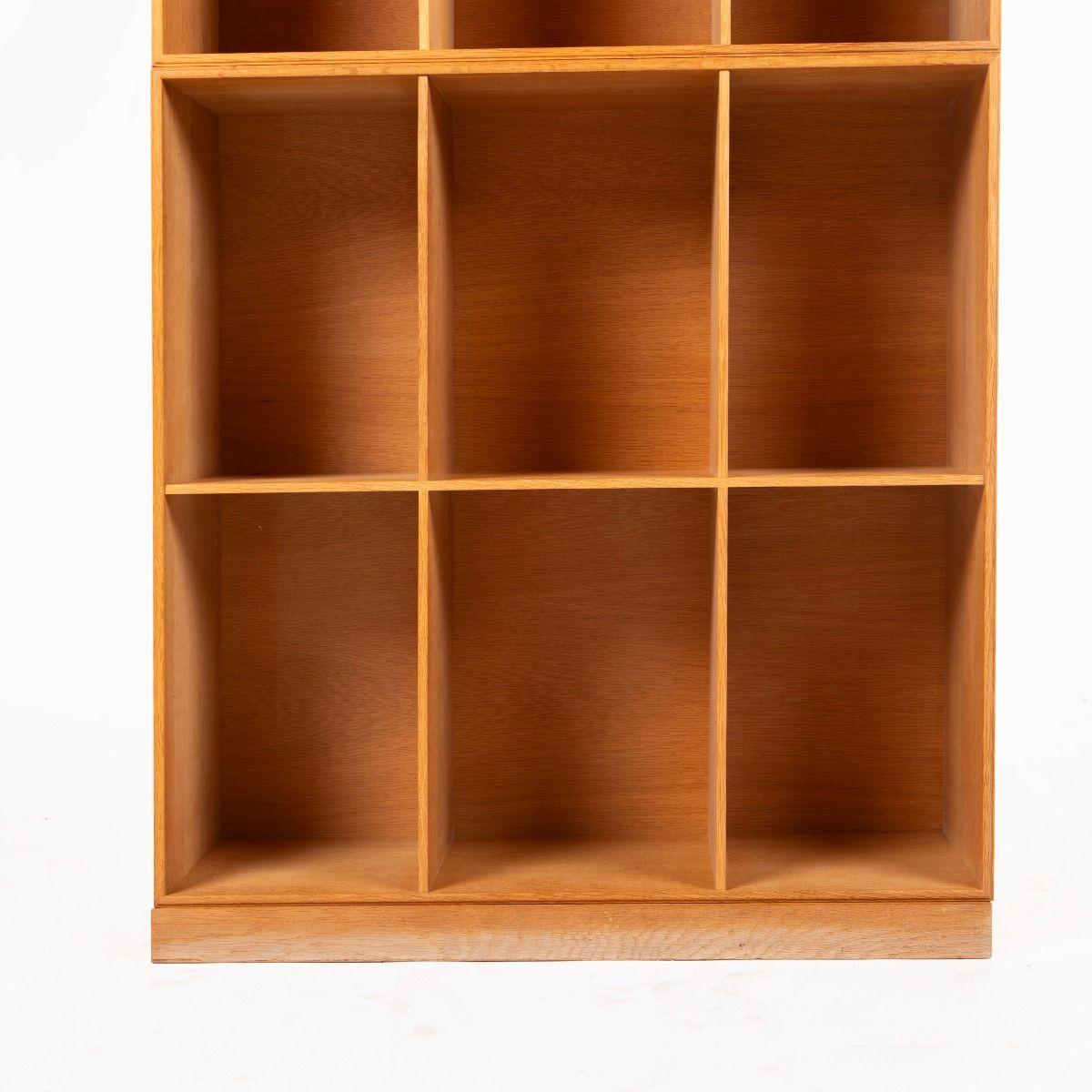 Mogens Koch - Deux bibliothèques en Oak Oak massif par Rud. Rasmussen Bon état - En vente à Kastrup, DK