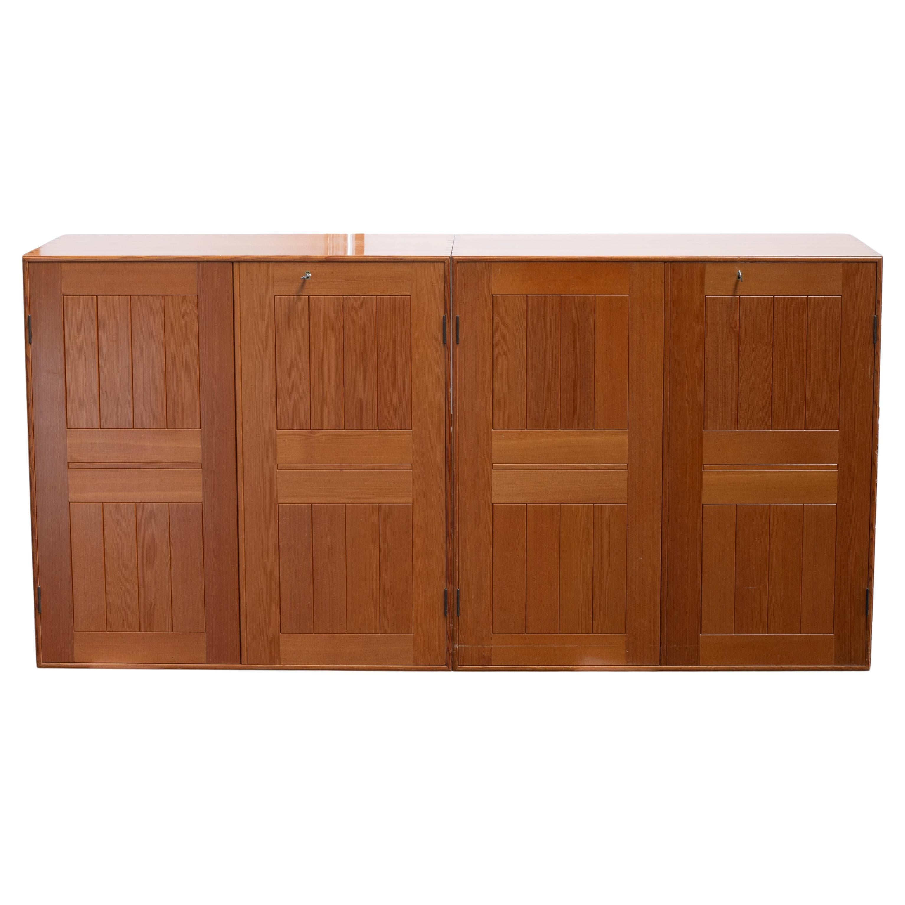 Mogens Koch Due armadi in pino dell'Oregon per Rud. Rasmussen