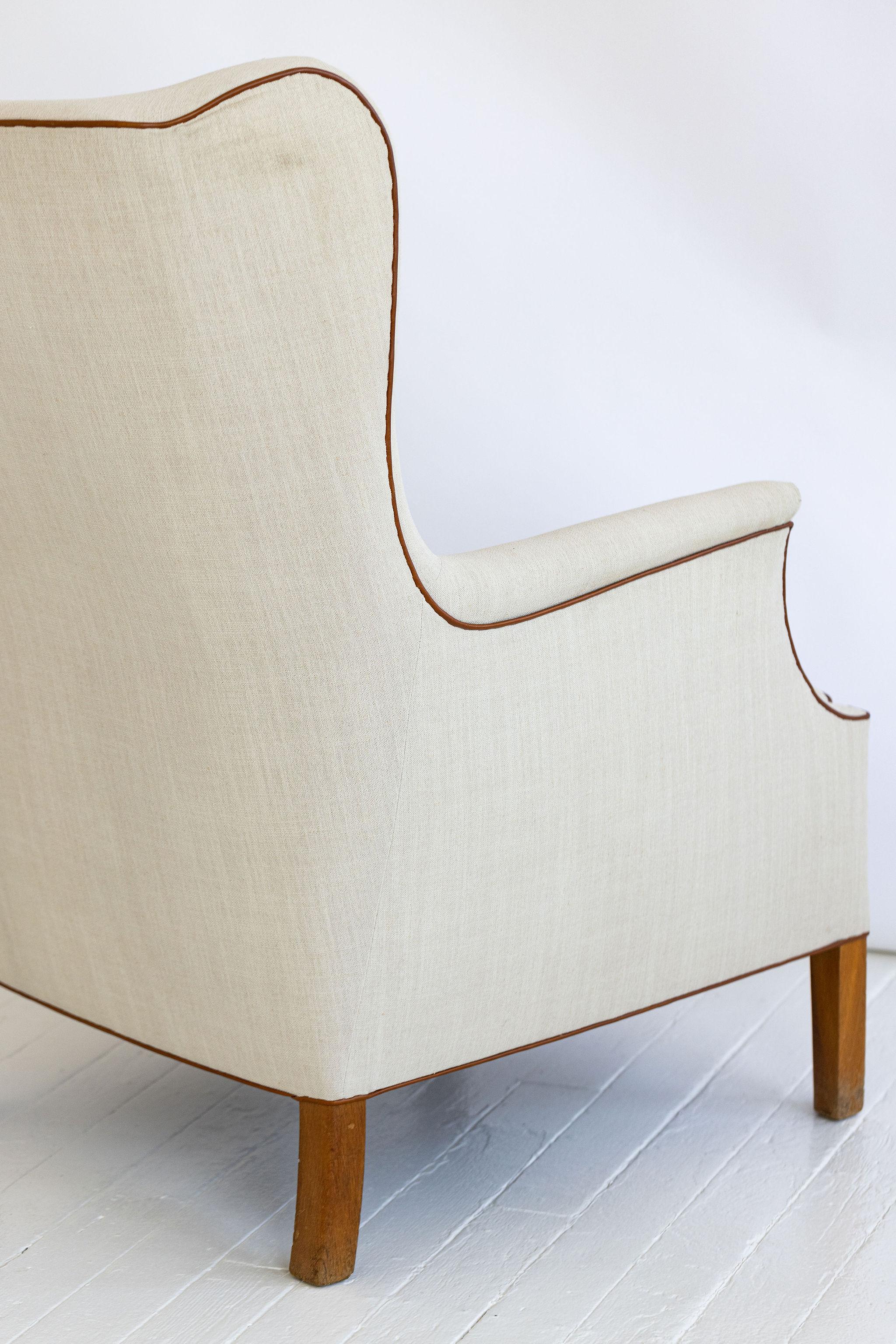 Chaise Wingback de Mogens Koch Bon état - En vente à Bantam, CT