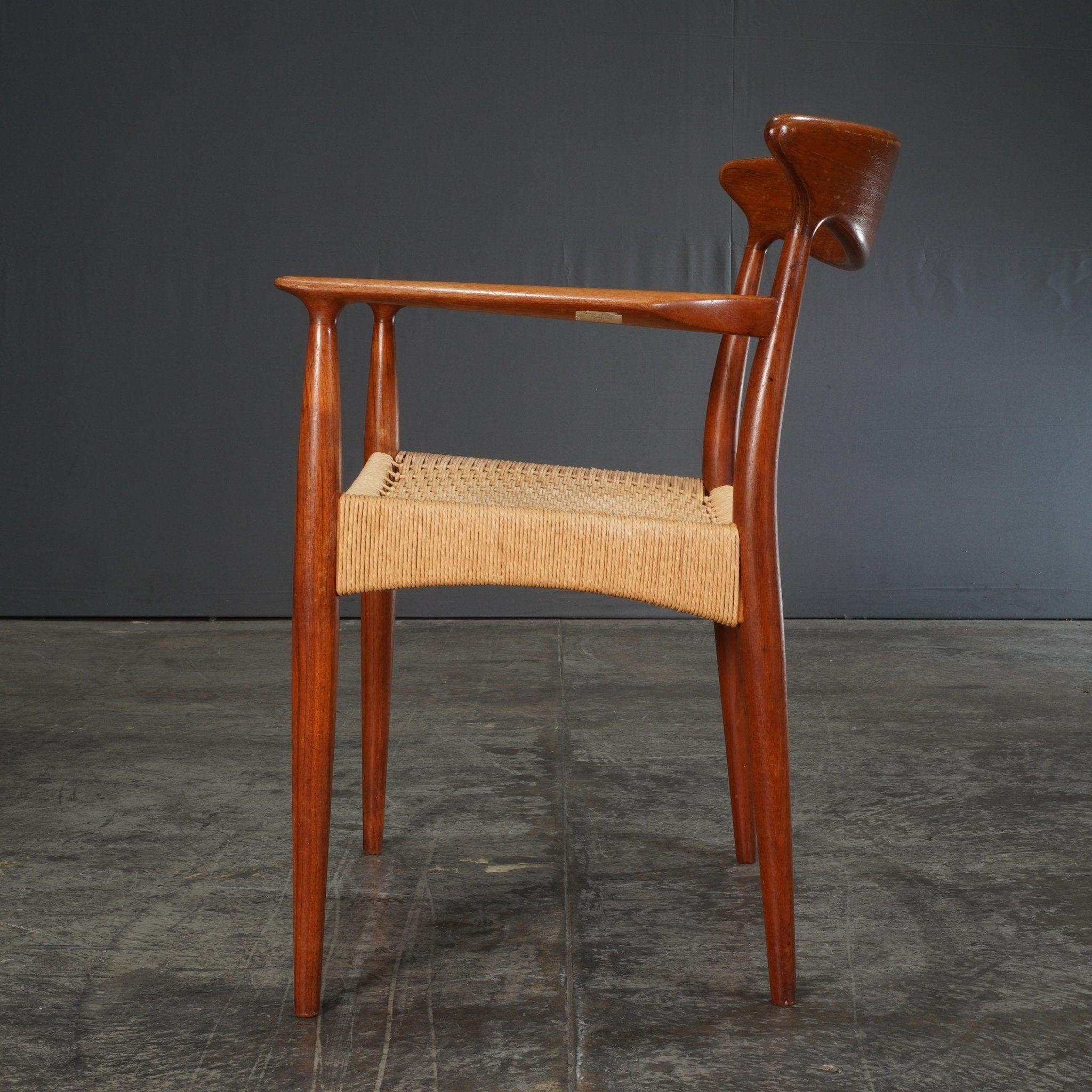 Danish Mogens Kold Dining Armchair by Arne Hovmand-Olsen