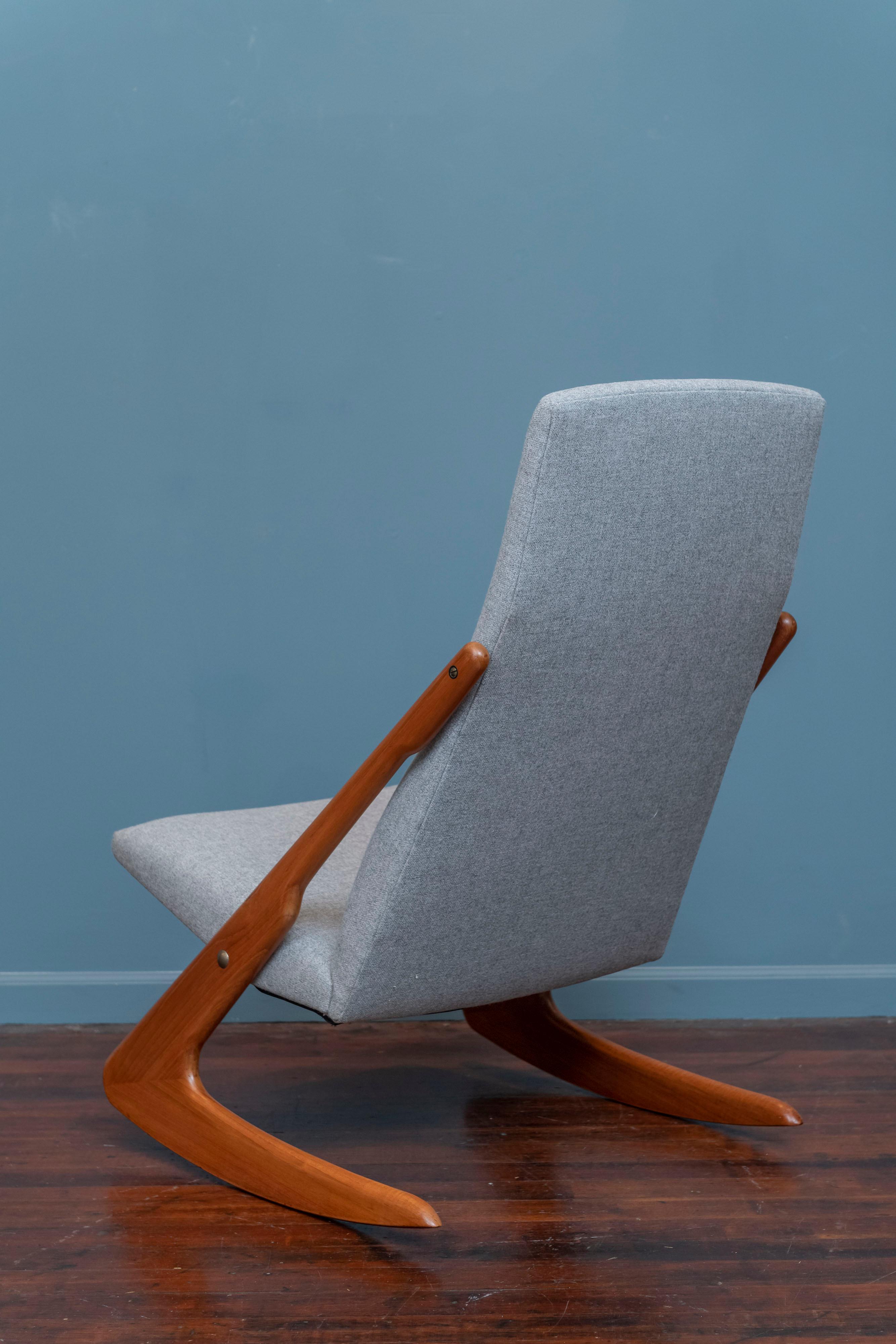 Danish Mogens Kold Rocking Chair