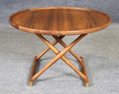 Table basse Mogens Lassen pour Carl Hansen & Søn, teck, années 1960