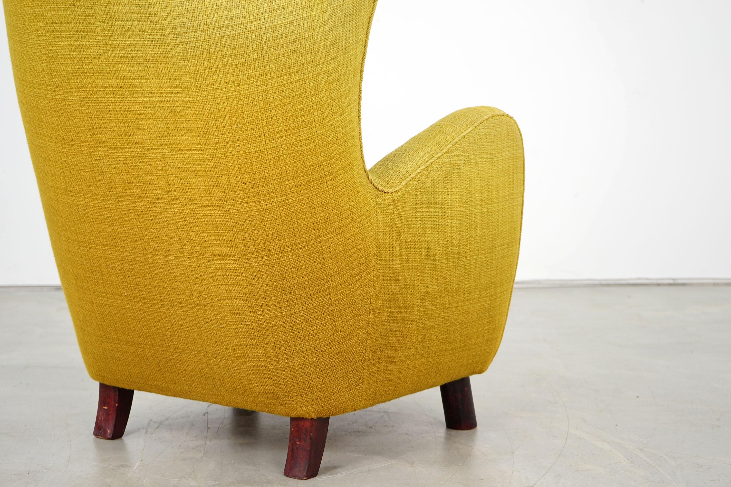 Mogens Lassen, Danish Lounge Chair, 1940s For Sale 3