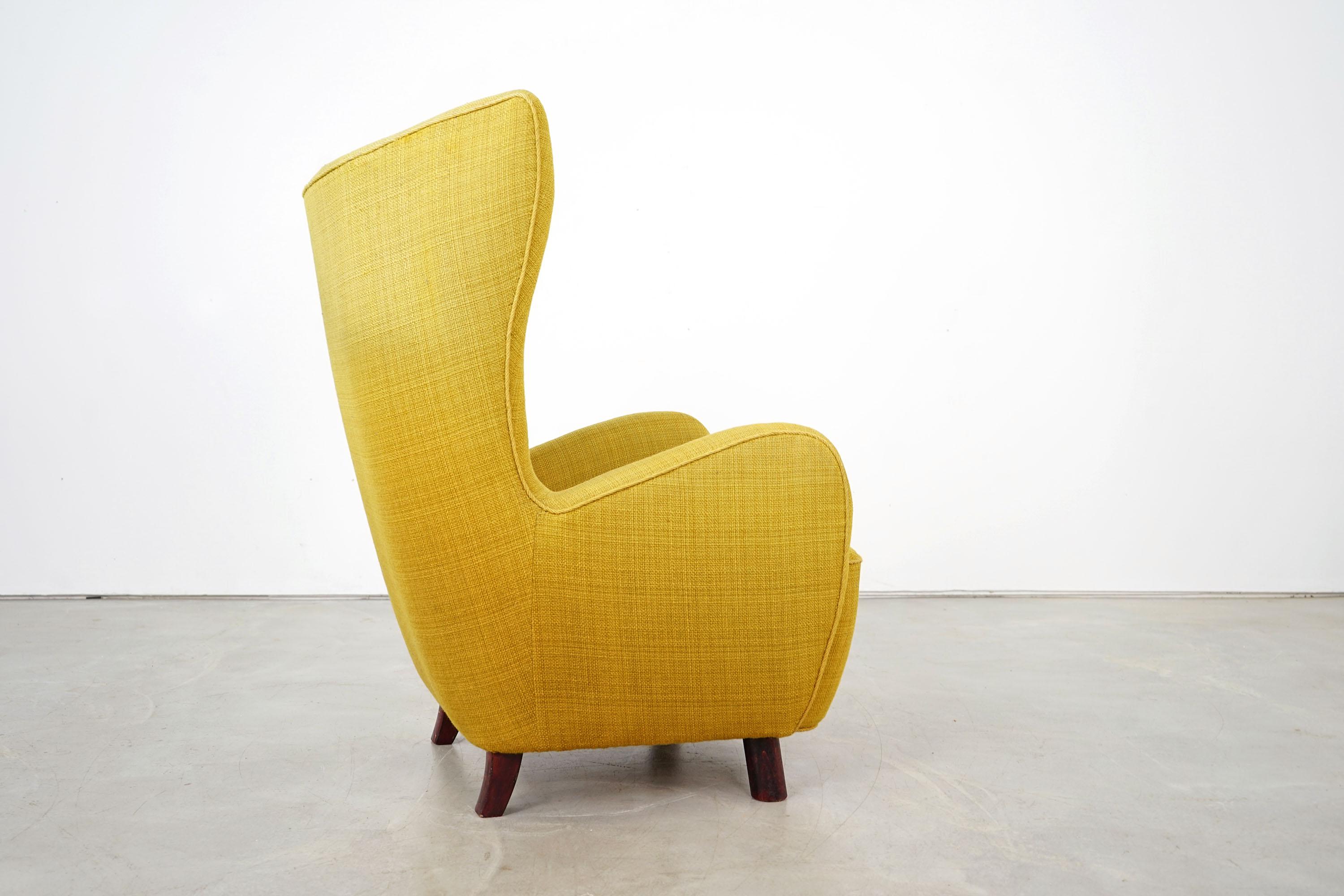 Mogens Lassen, Danish Lounge Chair, 1940s For Sale 2