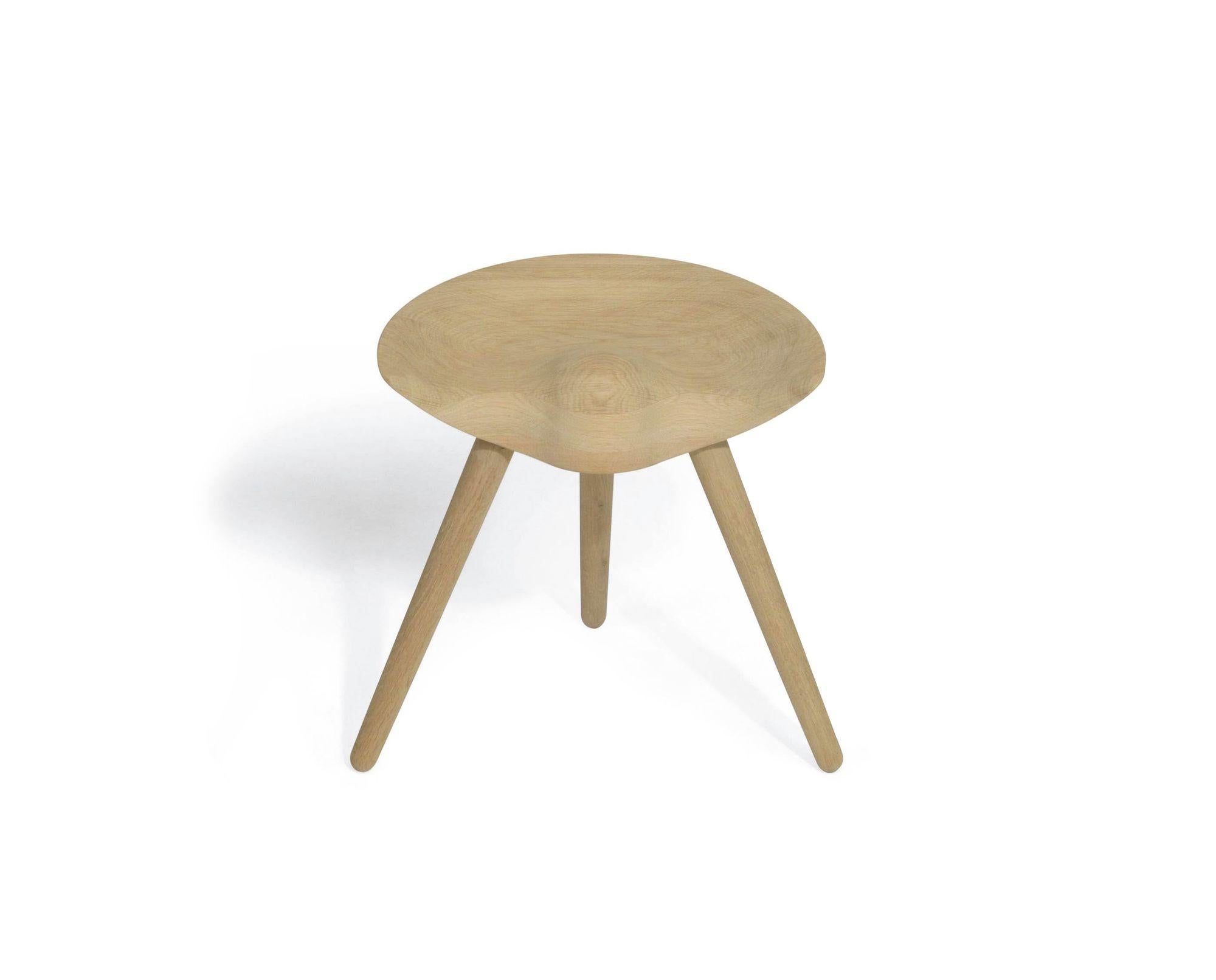 Américain Tabouret danois en chêne blanc Mogens Lassen en vente