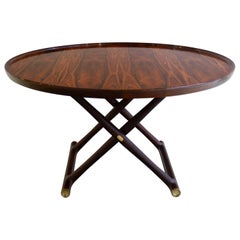 Mogens Lassen "Egyptian" Folding Table in Rosewood
