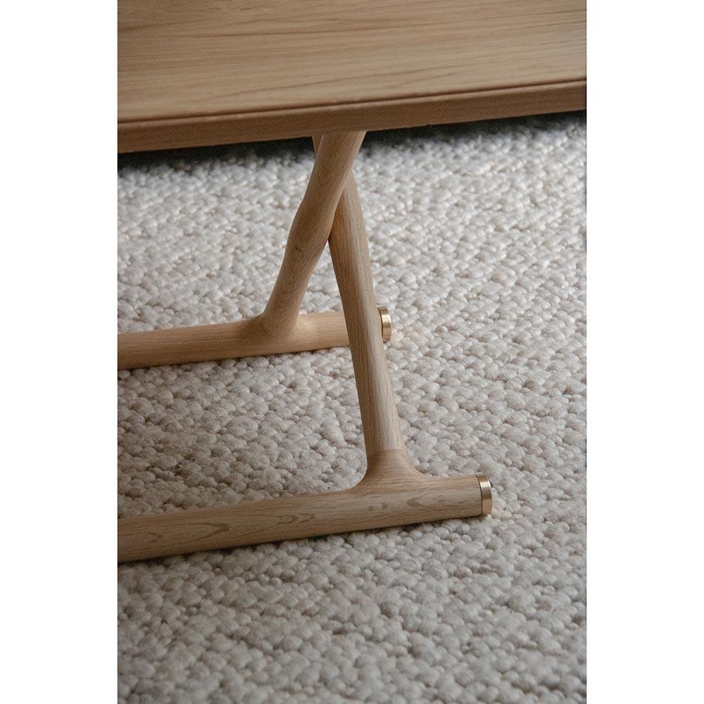 Mogens Lassen Jager Lounge Table Natural Oak for Audo For Sale 3