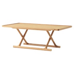Mogens Lassen Jager Lounge Table Natural Oak for Audo