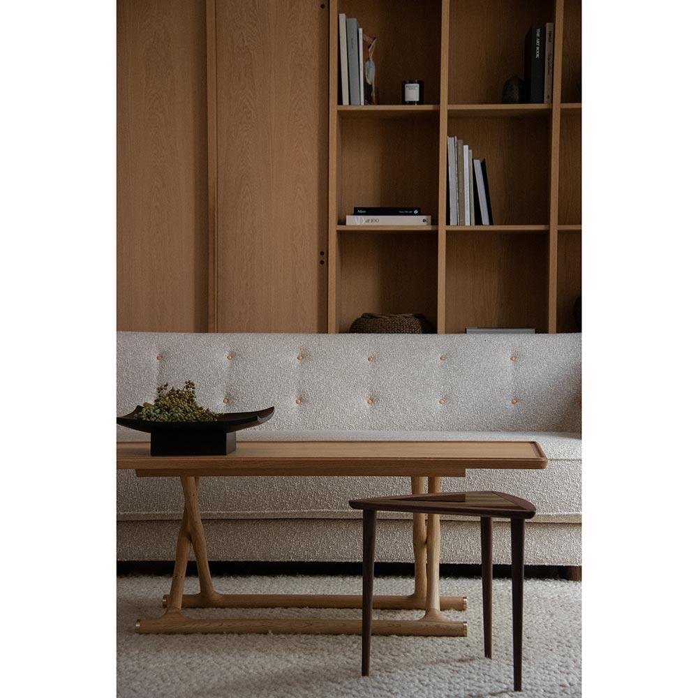 Mogens Lassen Jager Lounge Table Natural Oak for Audo For Sale 1