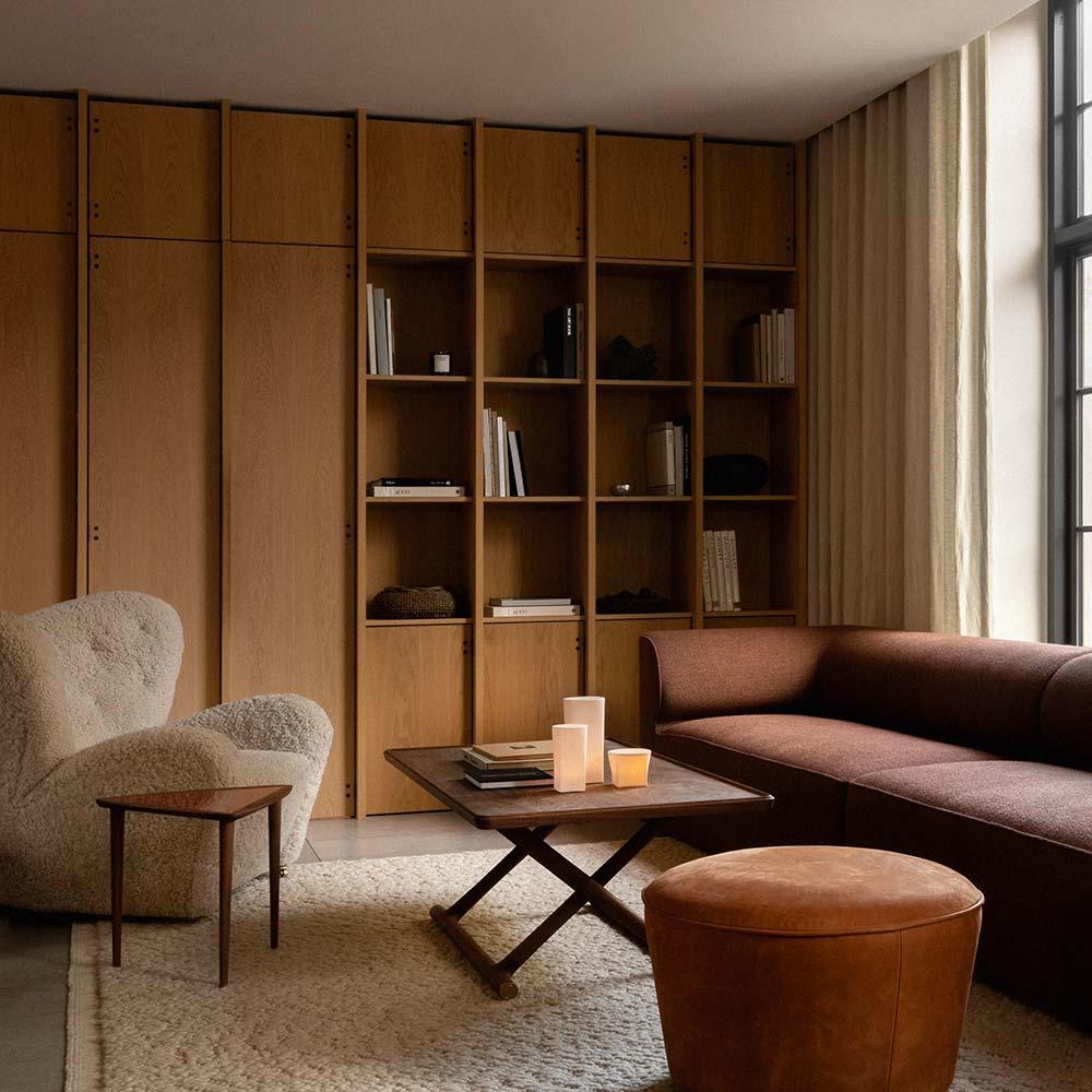 Oiled Mogens Lassen Jager Lounge Table Walnut for Audo For Sale