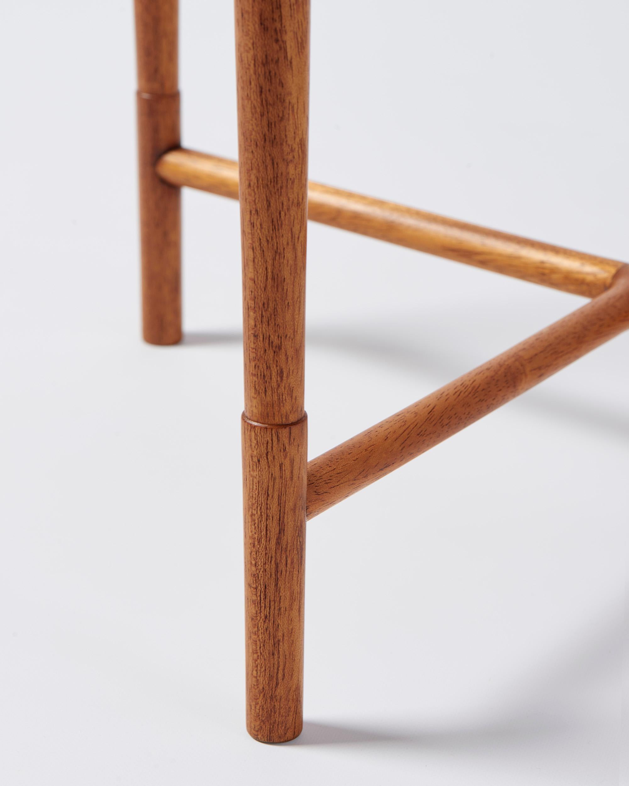 Mogens Lassen Mahogany Lamp Table c1940s For Sale 1