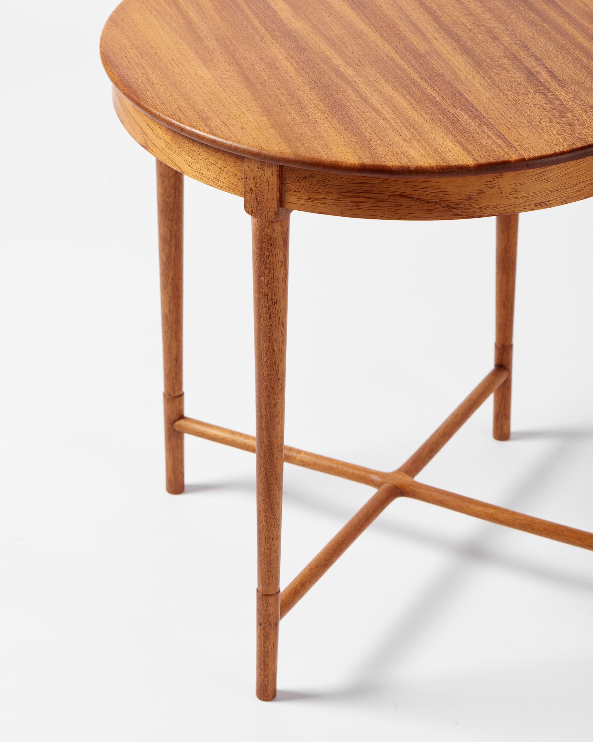 Mogens Lassen Mahogany Lamp Table c1940s For Sale 3