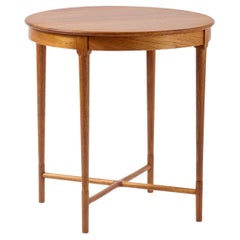 Mogens Lassen Mahogany Lamp Table c1940s