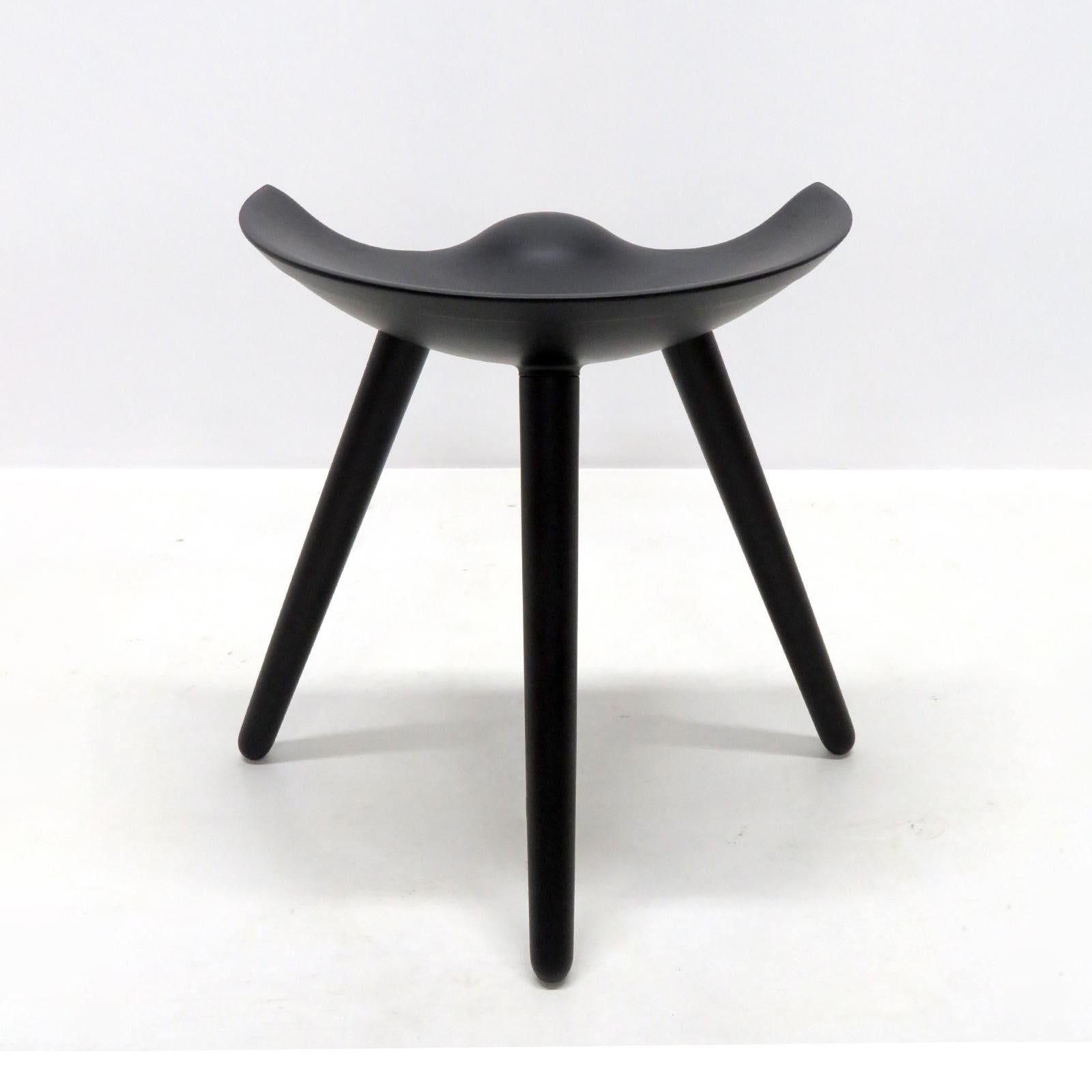 Stained Mogens Lassen ML42 Stool For Sale