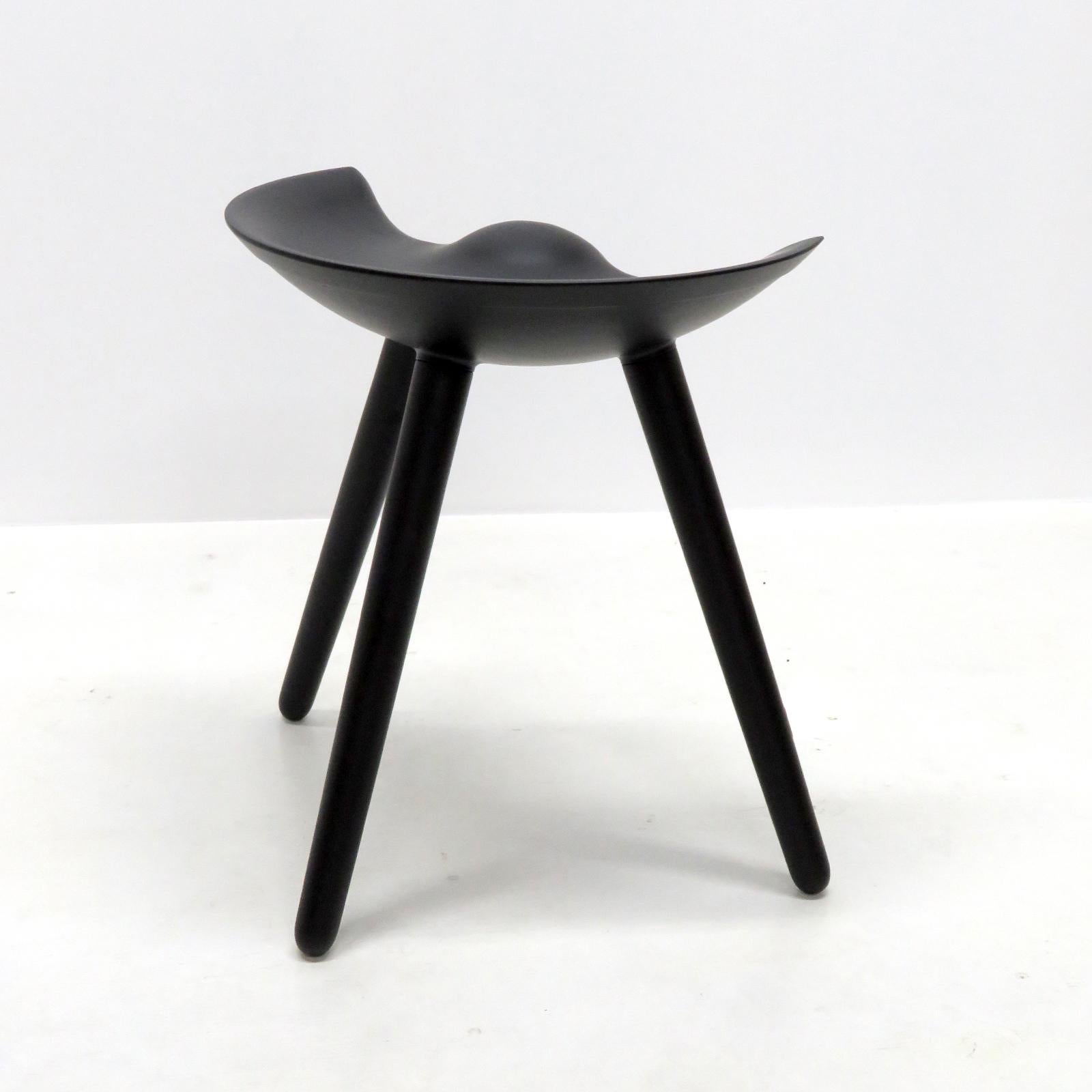 Stained Mogens Lassen ML42 Stool For Sale