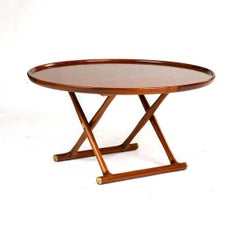 Mogens Lassen ‘The Egyptian Table’ in Mahogany and Brass by A.J. Iversen