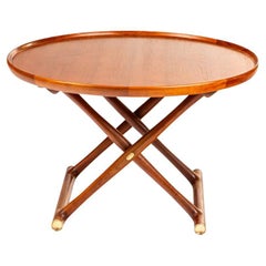 Mogens Lassen "La table égyptienne" en teck et laiton
