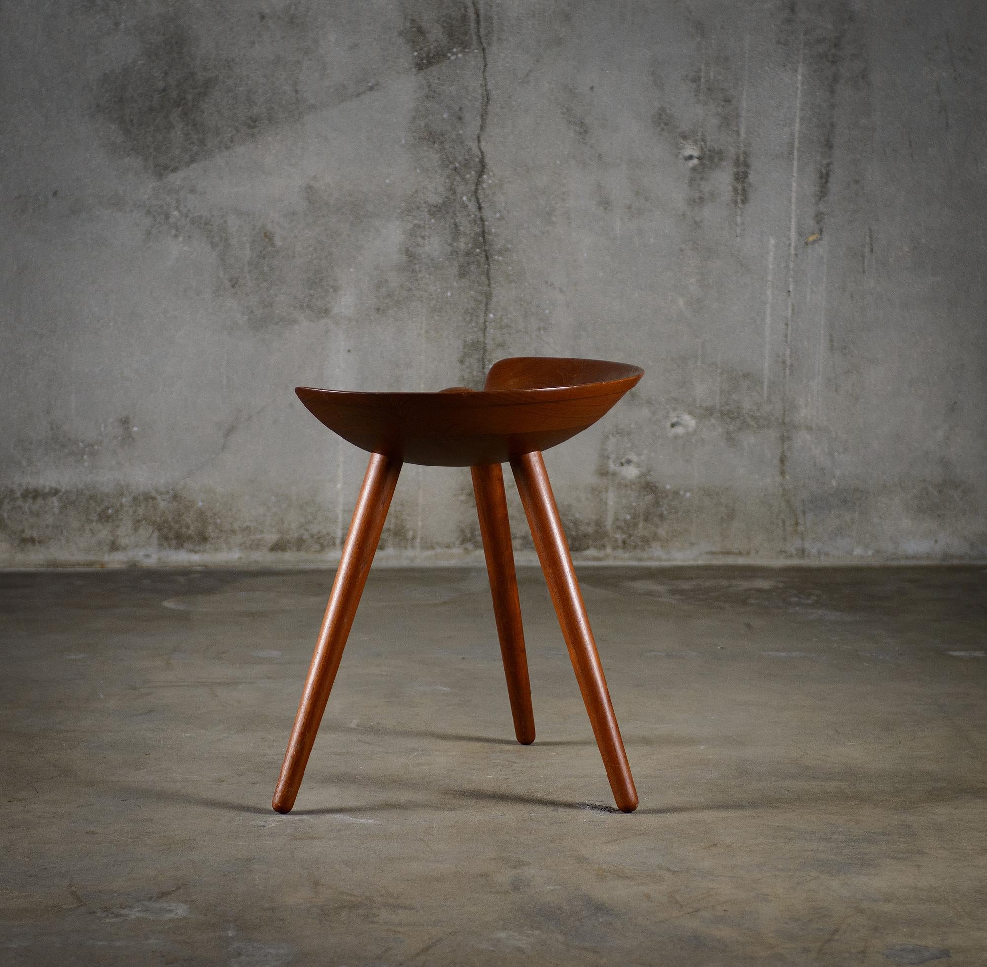 Mogens Lassens Stool In Good Condition In Los Angeles, CA