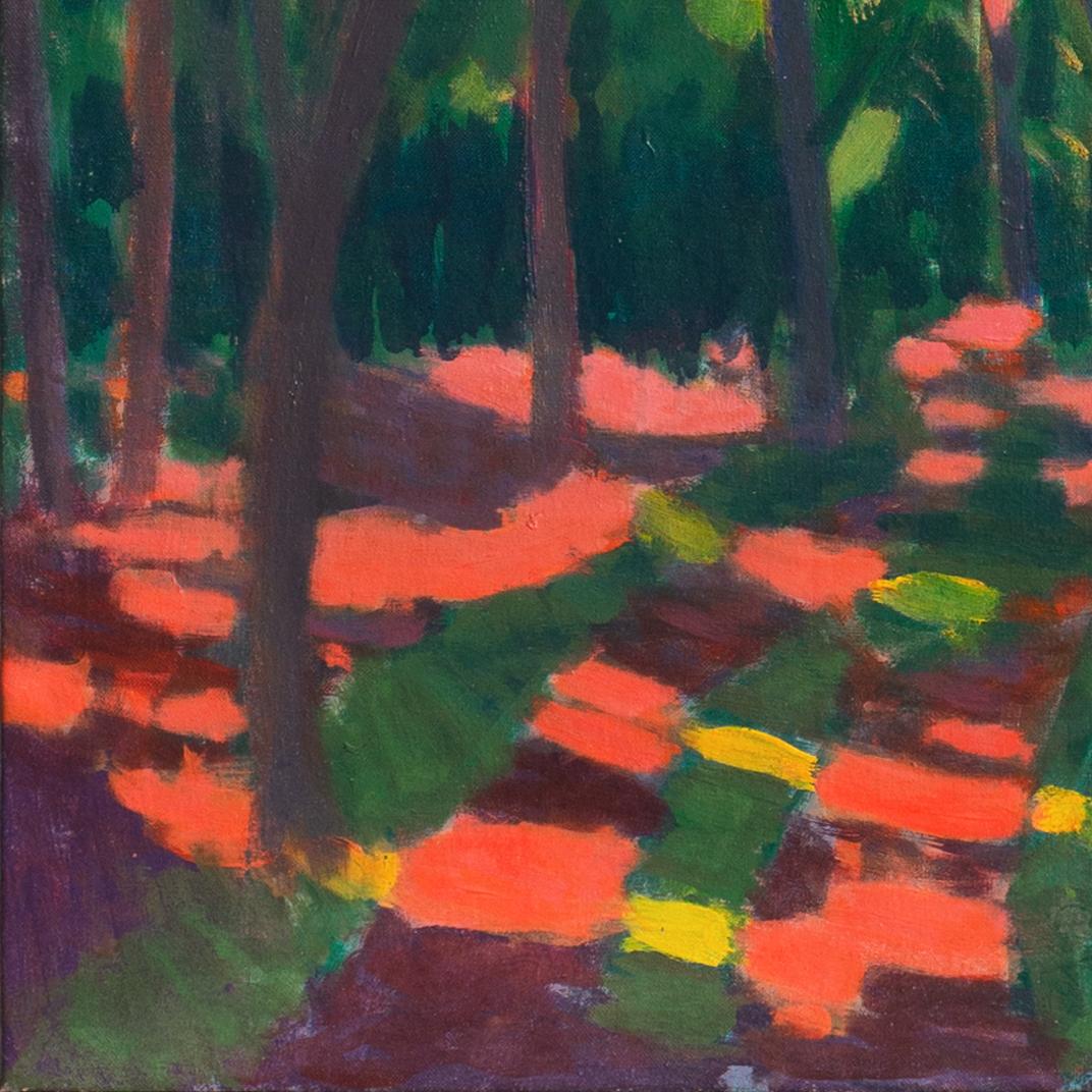 'Expressionist Woodland', Paris, Morocco, Danish Royal Academy, Charlottenborg For Sale 4
