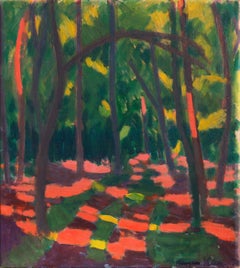 'Expressionist Woodland', Paris, Morocco, Danish Royal Academy, Charlottenborg