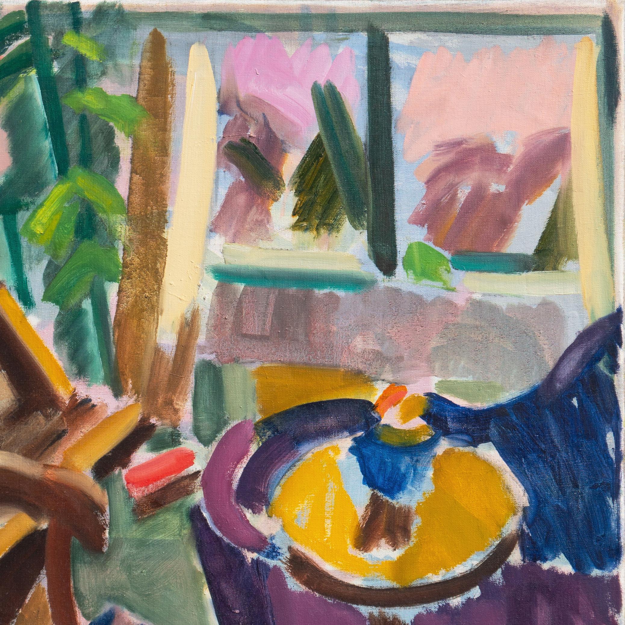 'Sunlit Interior', Paris, Morocco, Danish Royal Academy, Charlottenborg Denmark 1