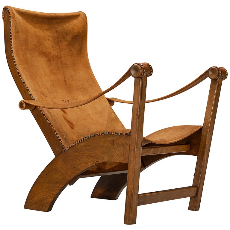Mogens Voltelen Copenhagen Lounge Chair, 1930s, offered by MORENTZ