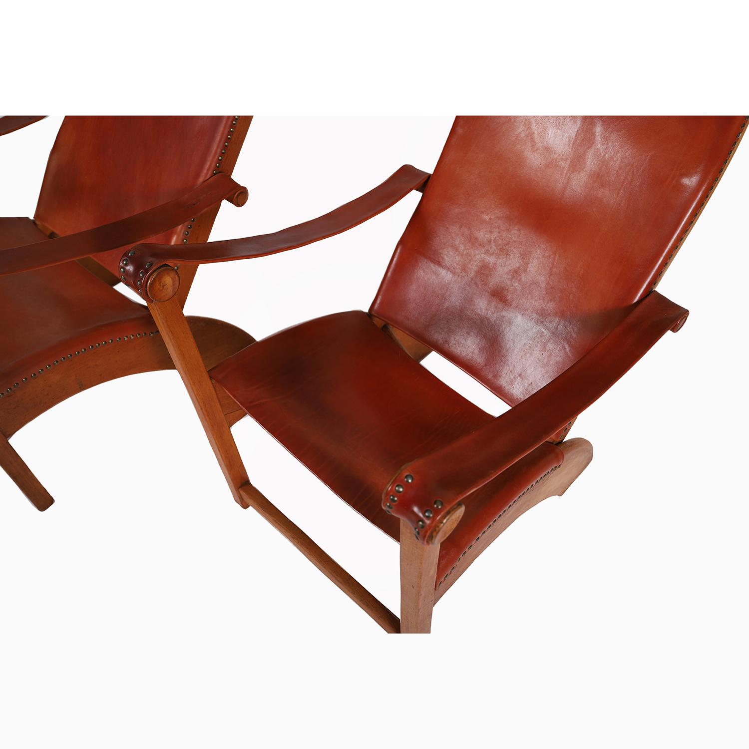 Scandinave moderne Fauteuils de salon Mogens Voltelen Copenhagen en vente