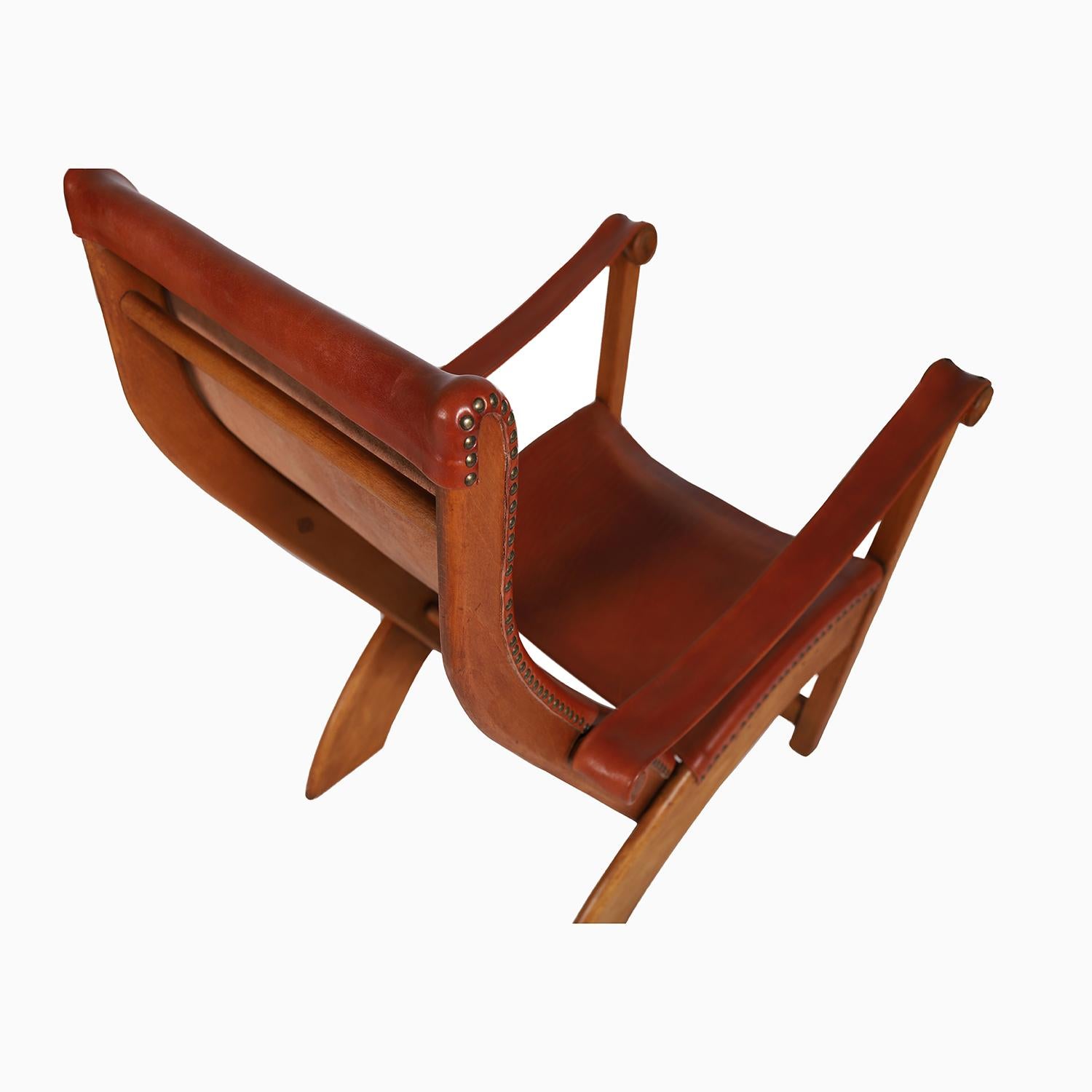 Hêtre Fauteuils de salon Mogens Voltelen Copenhagen en vente
