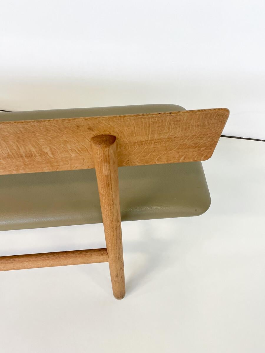 Mogensen Bench by Borge Mogensen, Denmark, 1956 In Good Condition For Sale In Brussels, BE