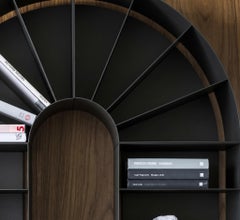 Mogg Binaria Composition 2 Wall-Mounted Modular Bookcase – Iron – Design DSIGNIO