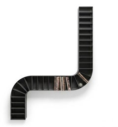 Libreria modulare da parete Mogg Binaria Composition 4 – Ferro – Design DSIGNIO