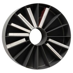 Mogg Binaria Composition 5 Modular round Wall Bookcase – Iron Design by DSIGNIO