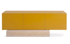 Mogg Block Sideboard – Design Bellavista & Piccini Matt RAL 1005 / Travertine