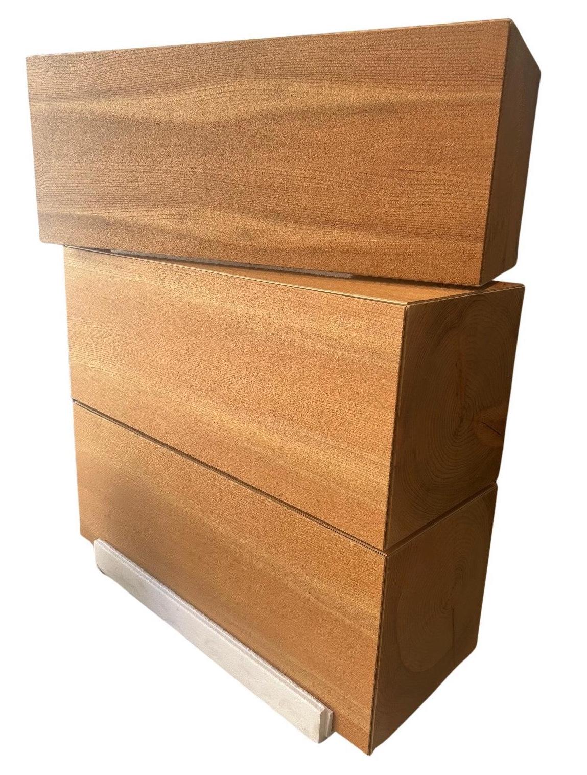 Mogg Corteccia Wall Unit / Cedar Wall System design by Andrea Salvetti In condizioni Nuovo in vendita a Alcamo, IT
