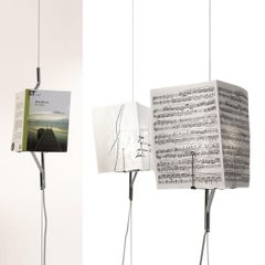 Mogg - ONCE UPON A LIGHT Floor/Ceiling Lamp - White Carrara marble base