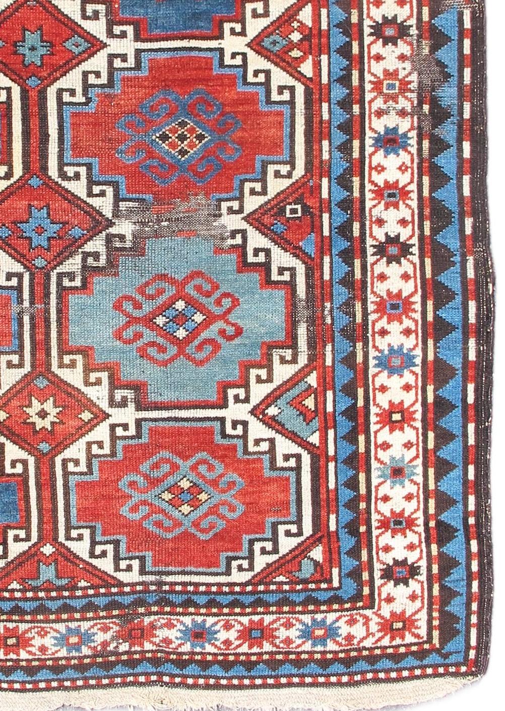 Hand-Knotted Moghan Rug For Sale