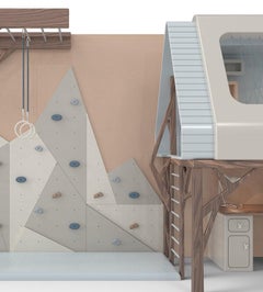 Modern Mogli Playhouse Kids Bed by Circu Magical Furniture