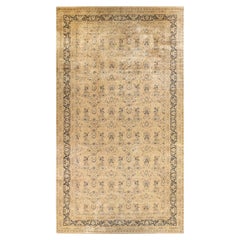 Mogul, tapis de zone noué à la main unique en son genre  Beige, 10' 3"" x 17' 10""