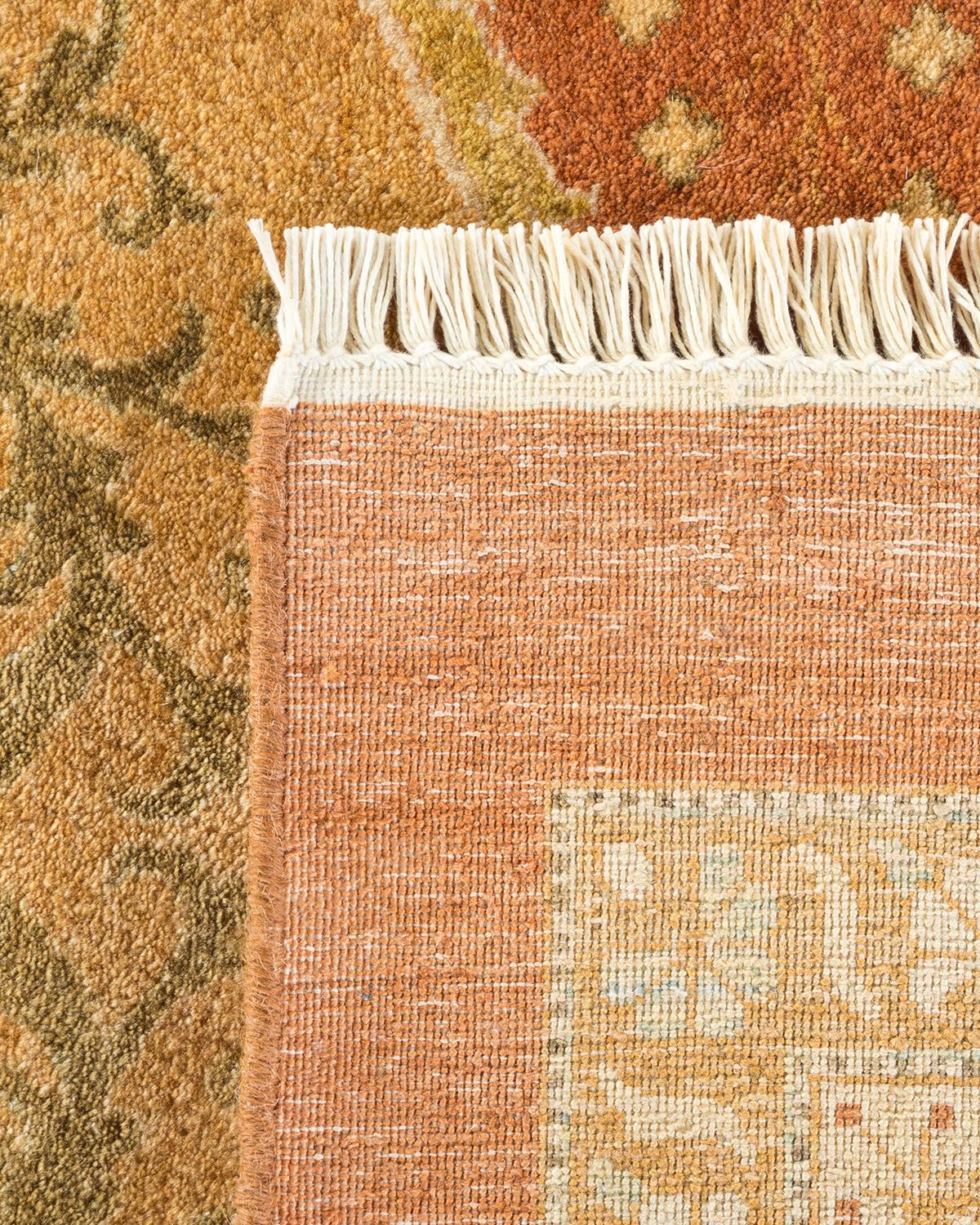 Mogul, handgeknüpfter Teppich, Unikat  - Braun, 12' 3 Zoll x 18' 0 Zoll im Zustand „Neu“ im Angebot in Norwalk, CT