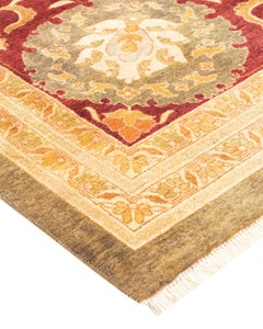 Mogul, One-of-a-Kind Hand-Knotted Area Rug, Green